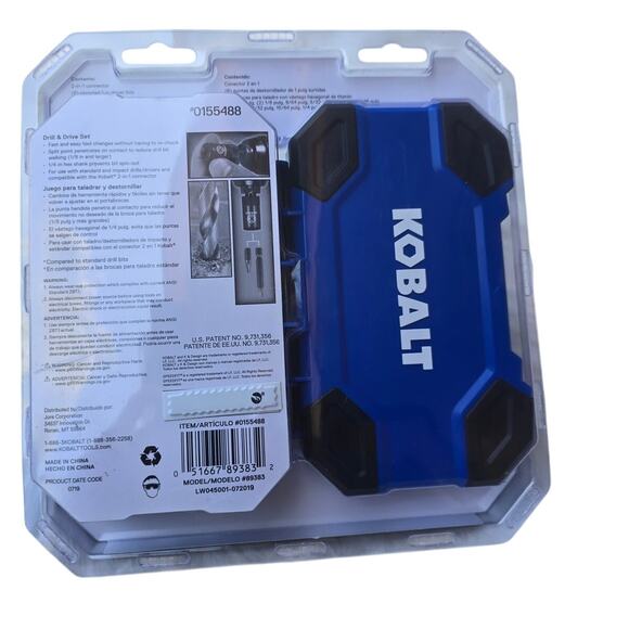 Kobalt 21pc Drill & Drive Set #0155488 Titanium Coated NIB - Picture 4 of 6